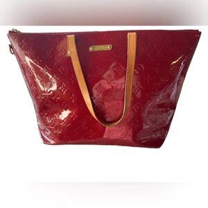 Louis Vuitton Vernis Bellevue GM RED AUTHENTIC 